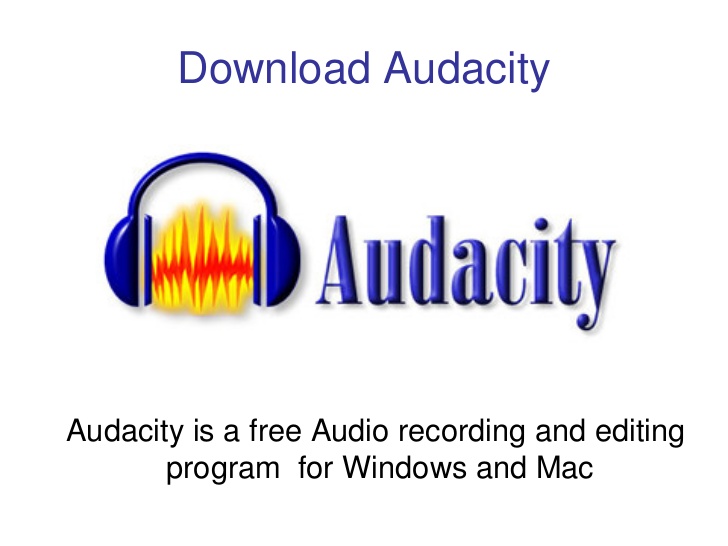 Audacity download mac os x